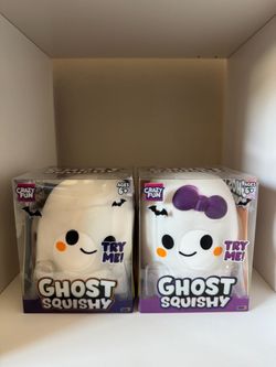 Crazy Fun Ghost Squishy Toys – Set of 2 BOY AND GIRL