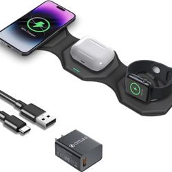 Wireless Charging Station(Black)