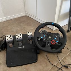 Logitech G29 Steering Wheel And Pedals