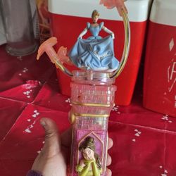DISNEY CINDERELLA PRINCESSES SPINNER LIGHT UP WAND SOUVENIR TOY