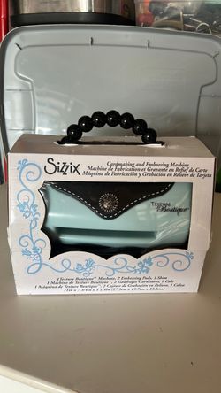 Sizzix Texture Boutique Cardmaking Embossing Machine