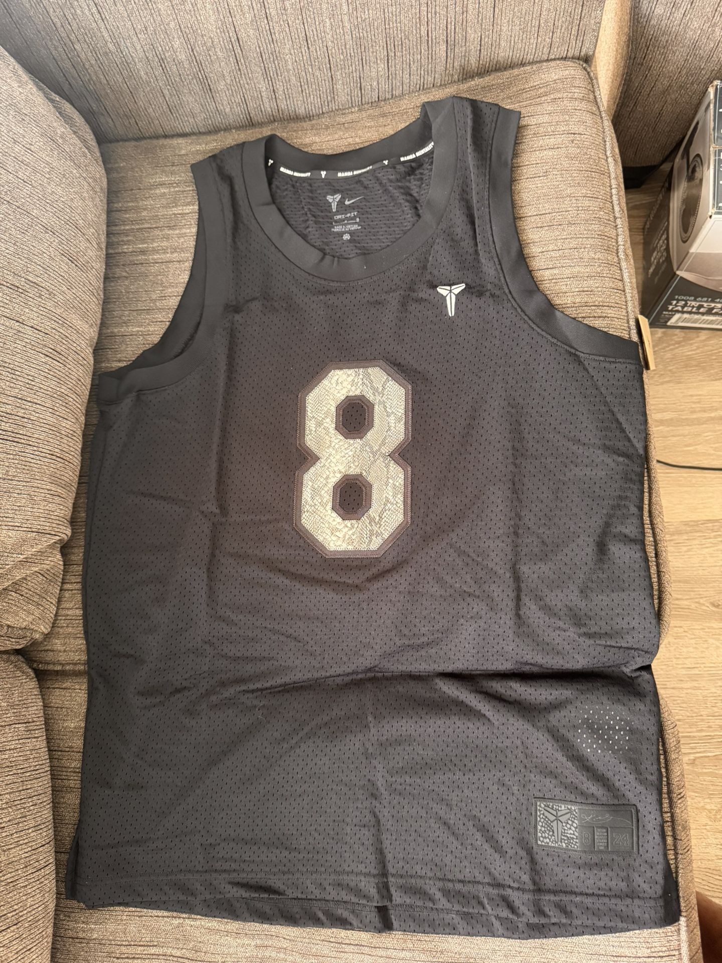 Nike Kobe Jersey Black Sanddrift