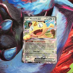Meowth Ex #62 Pokemon TCG Perfect Order Mega Evolution