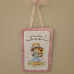 Precious Moments Wall Plaque