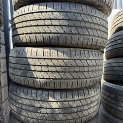 Vendo Aet De Llantas 235/55/R19 Instaladas Y Valencia La 4 Llantas Por $175