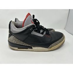 Nike Air Jordan 3 Black Cement Sz 12