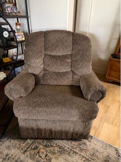 Sturdy Brown Recliner Chair