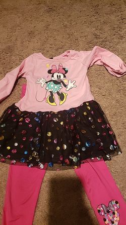 Toddler Minnie Mouse outfit