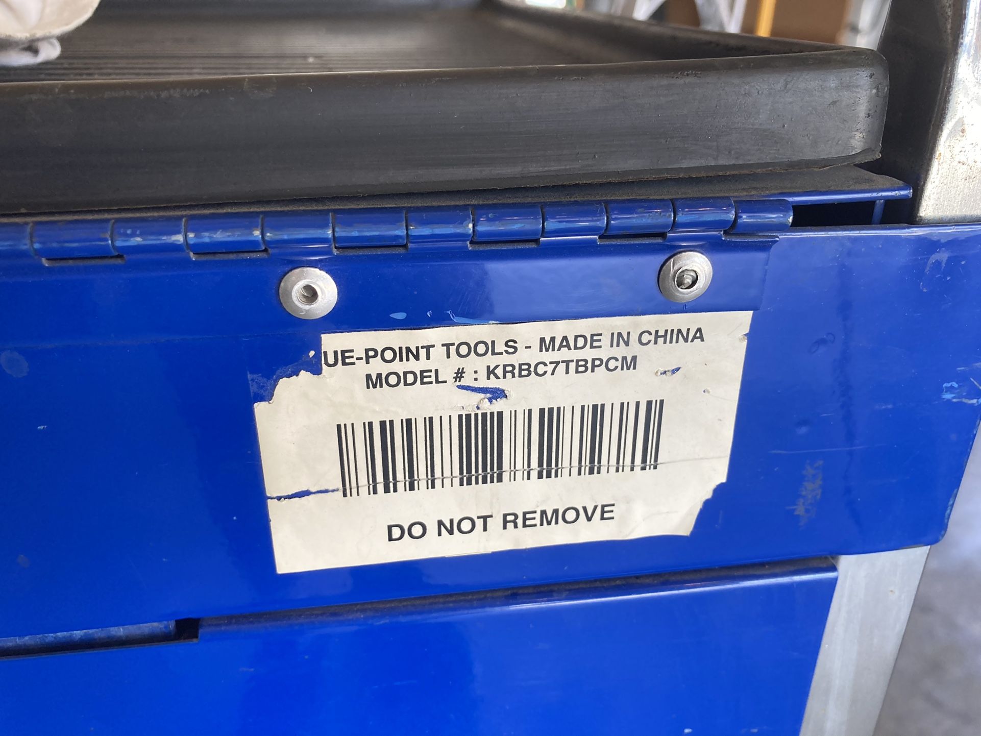 Blue Point Tool Cart
