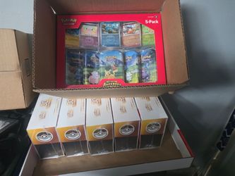 Pokemon cards ETB plus booster