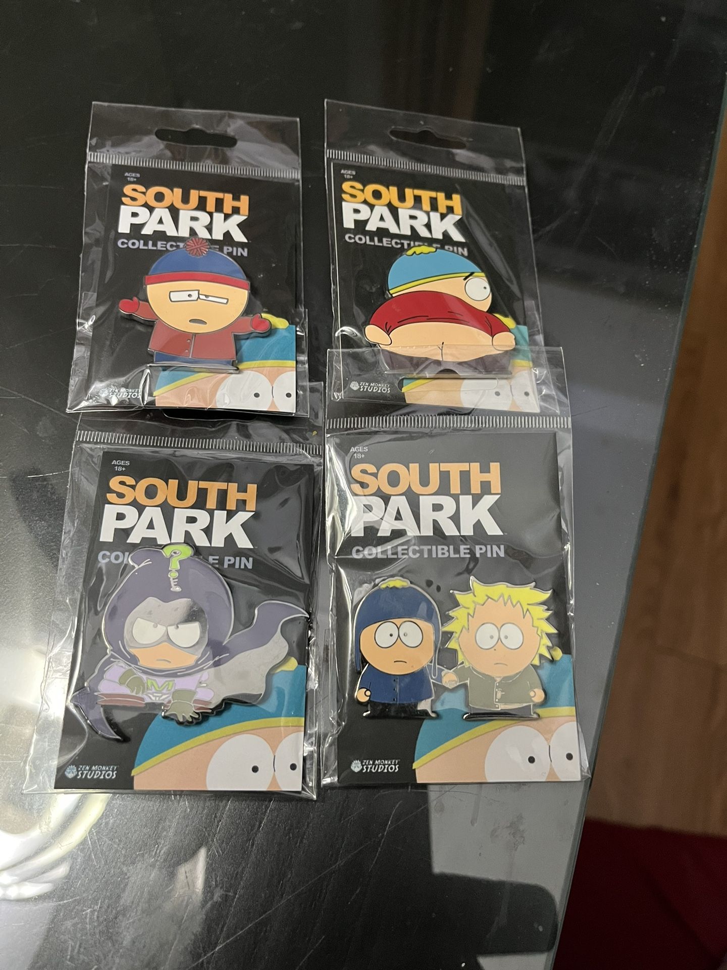 South Park Pins