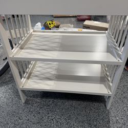 Baby changing table