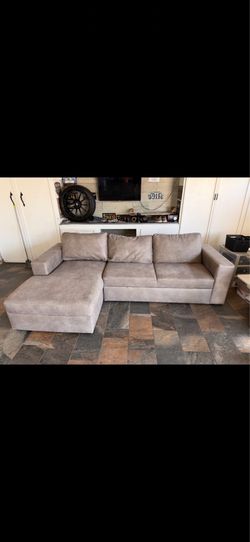 Convertible Futon Sectional Couch Bed with Storage