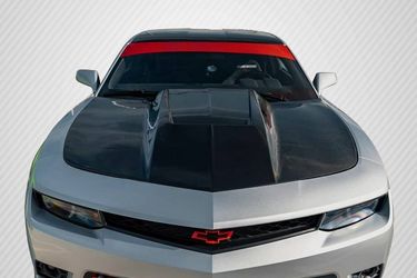 Blemished 2010-2015 Chevrolet Camaro Carbon Creations DriTech Circuit Hood - 1 Piece