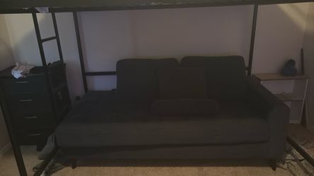 Daybed sofa, dark blue