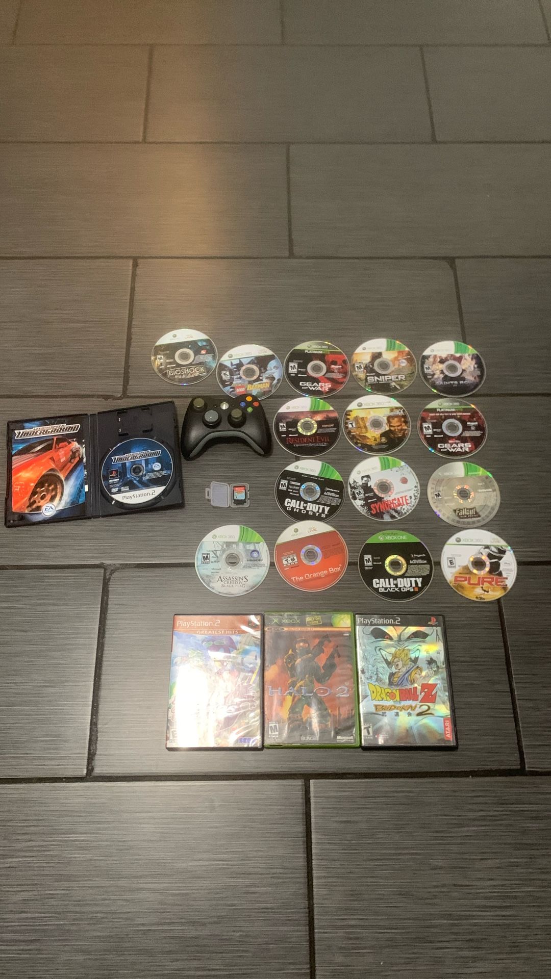 Video Games Lot -Untested 