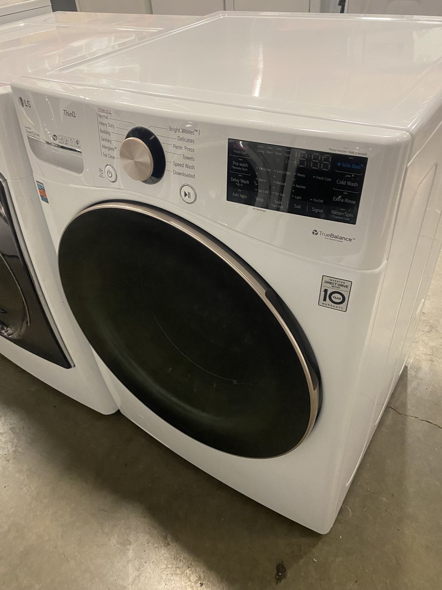 LG ULTRA CAPACITY SINGLE WASHING MACHINE *WASHERS with WARRANTY etc.