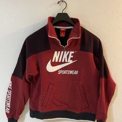 NIKE Retro Archive 1/4-Zip Colorblock Sweatshirt Woman