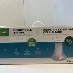 New SureCall Flare 3.0 Cell Phone Signal Booster With Yagi, for Home & Office