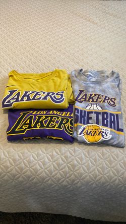Three XLG Lakers Shirts