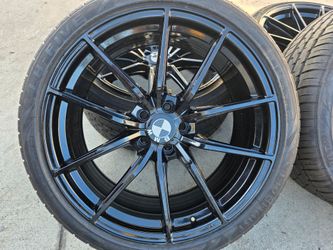 20"new Staggerd Wheels With New Tires For BMW 340i 2018-2024