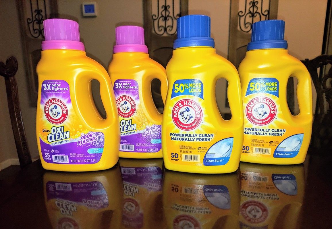 Arm And Hammer Laundry Detergent- 4 For $20 - Curb Pick Up Ray/ Higley