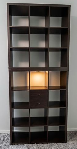 Brand New 2 Piece IKEA Kallax Shelving Unit