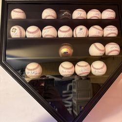 Signed baseball lot 20 baseballs all authentic GTP.