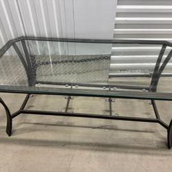 Glass Coffee Table and 2 Side Tables $125 OBO