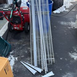 Free Metal Shelving. 