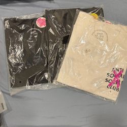 Three Anti Social Shirts 