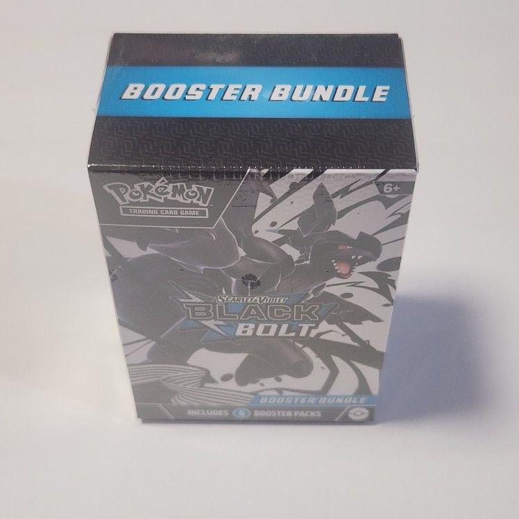 Pokemon Scarlet & Violet Black Bolt Booster Bundle