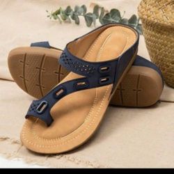 Summer New Flat Massage Flip Flops Women's Sandals + GIFT