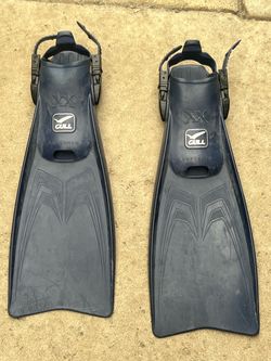 GULL Super Mew XX Scuba Diving Fins Size L US 8–9