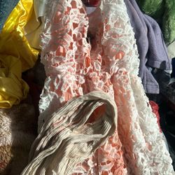 Dead Bride Home Made Dress 7-9 Years