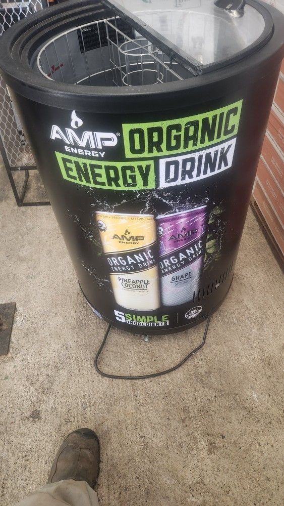 Refrigerated Beverage Cooler On Wheels