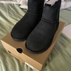 UGG Classic Mini II Black Boots