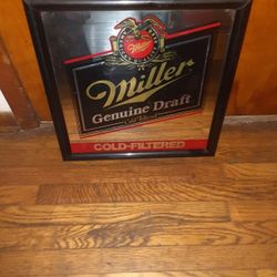 Miller Mirror Sign