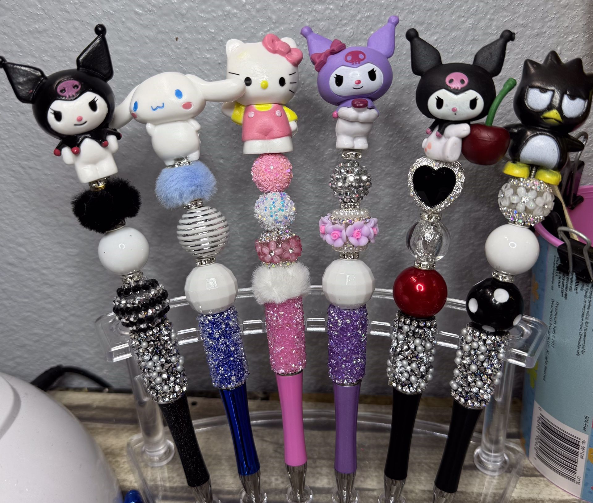 Sanrio Beaded Pens