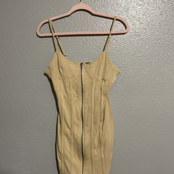 New Forever 21 Zip Up Dress