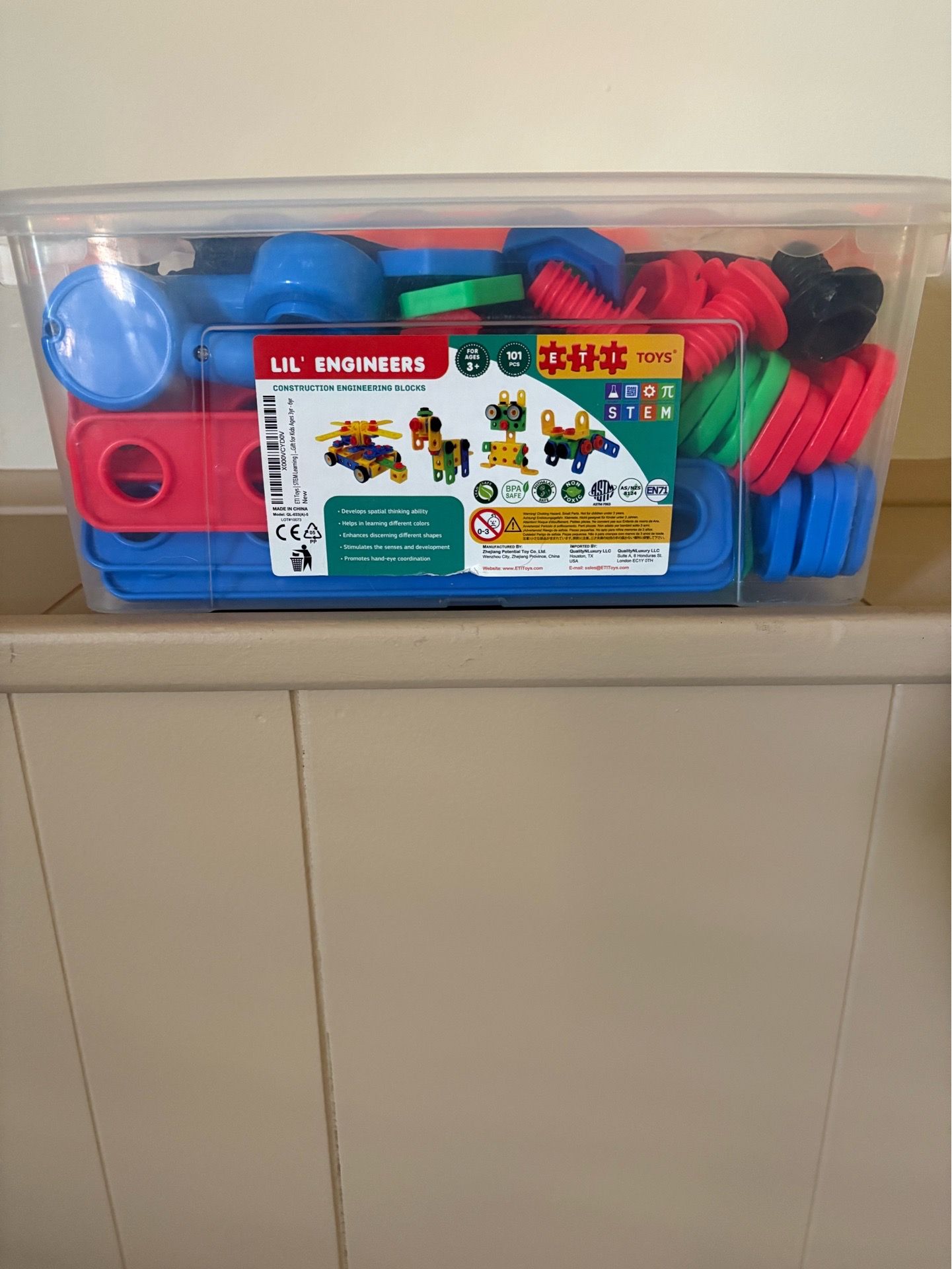 ETI Toys Lil Engineers STEM Bocks
