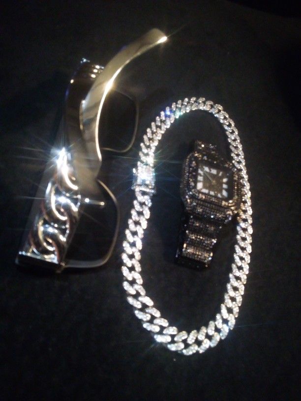 Three Piece Set Lab Rapper Pack Titanium Black Silver White