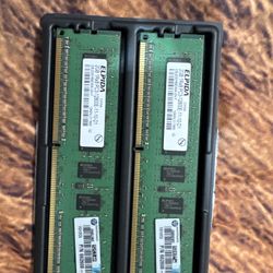 12GB (6x2GB) Elpida DDR3 1600MHz ECC RAM – PC3-12800E