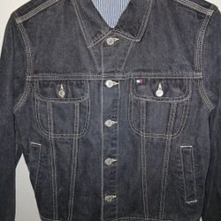 Tommy Hilfiger Jean Jacket, Womens Large 