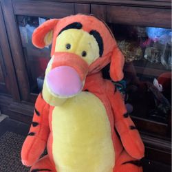 Vintage 90s Tiger Plushie