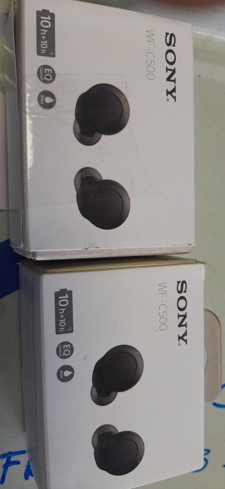 Sony Wireless Airpods Headphones WF-C500 Truly In-ear Black