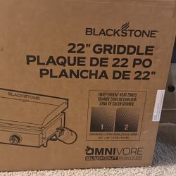 22’ Blackstone griddle. NEVER USED! Never Opened