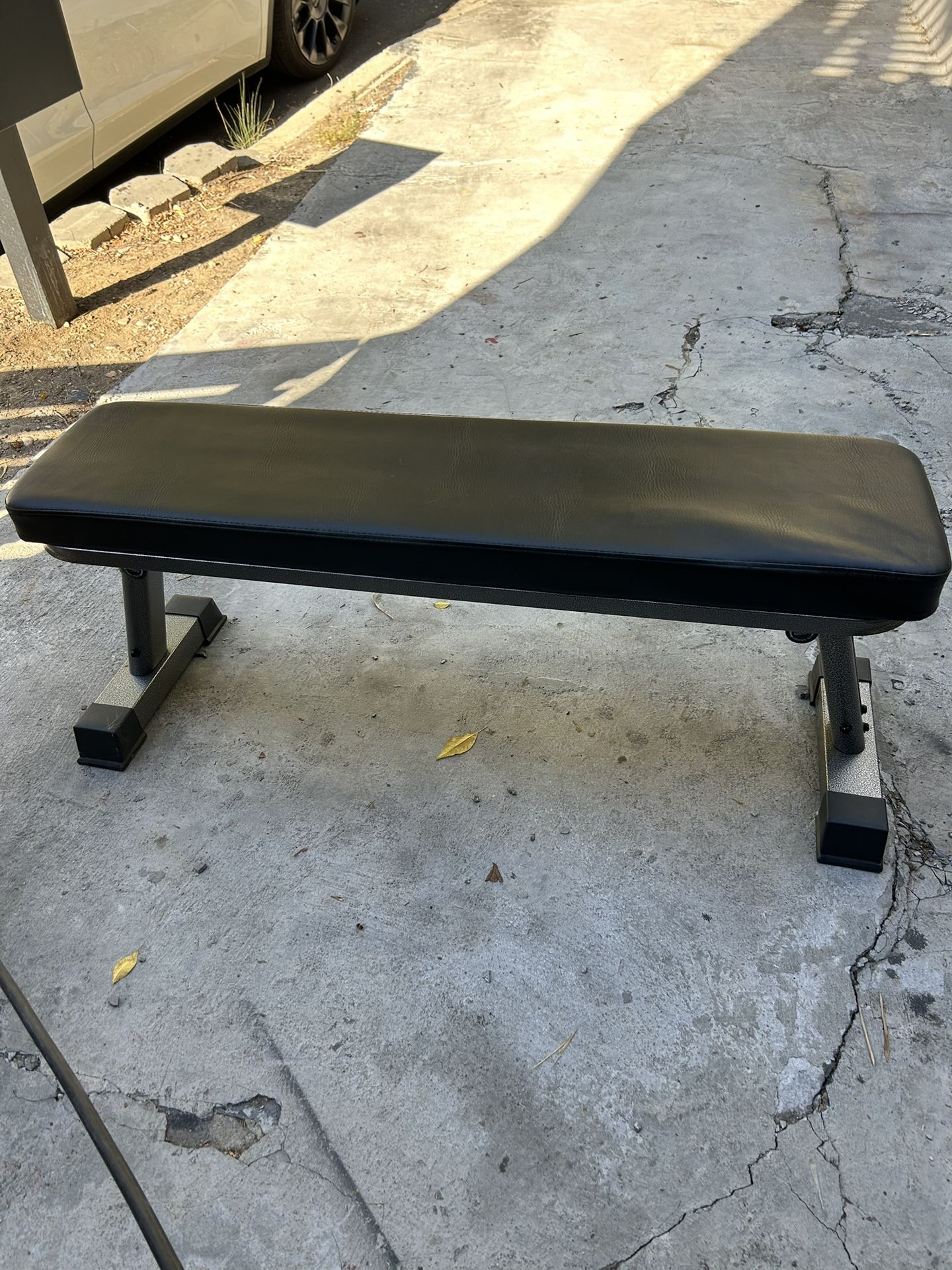 Finer Form Foldable Flat Bench For Weight Training (Mt. Washington)