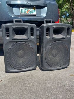 Audiopipe DJAP-1580BT 15-inch Powered PA Speaker Bluetooth USB