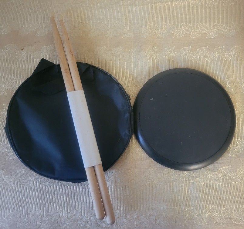 Drum Pad ,sticks With Stand
